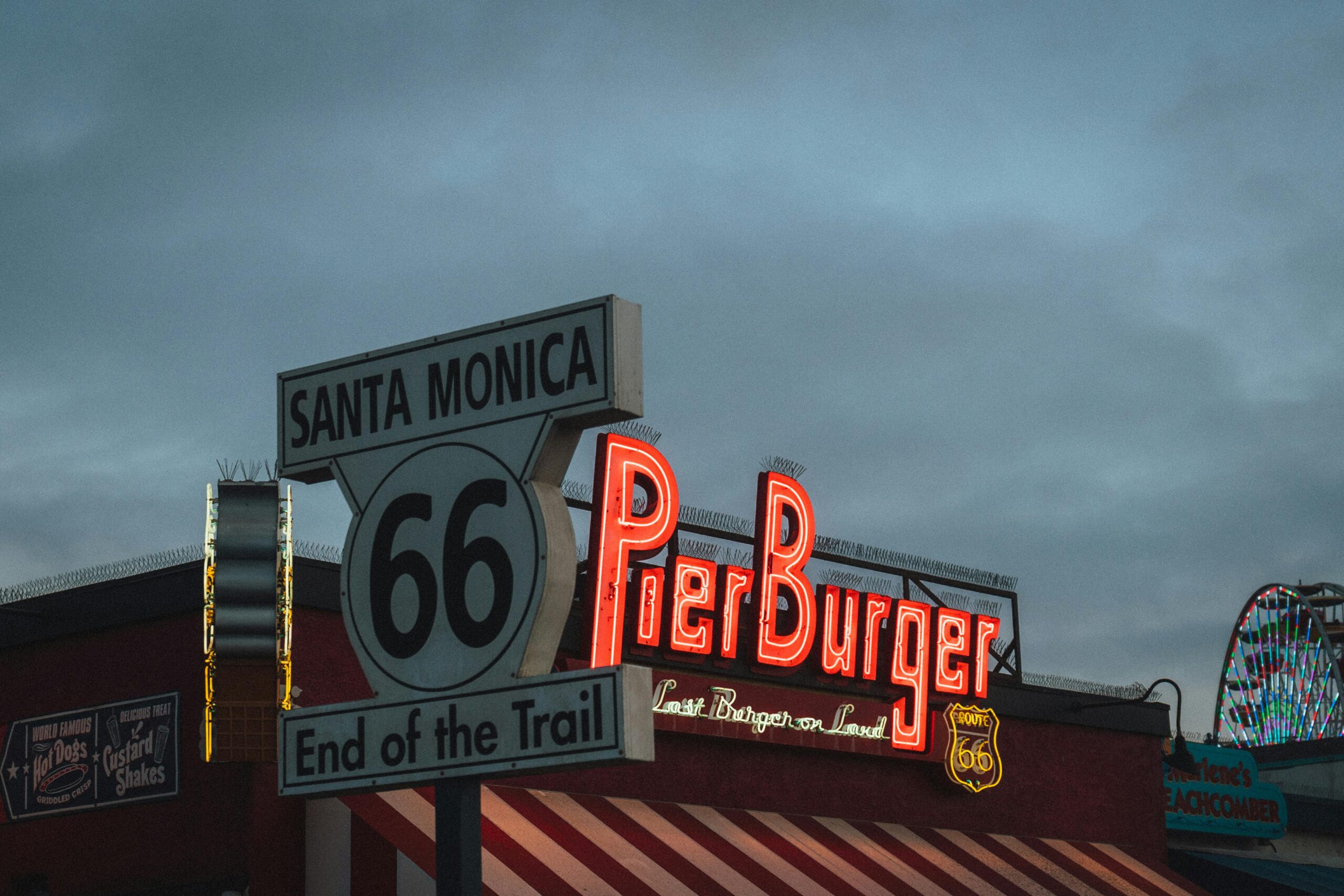 Round The World Flights Santa Monica California