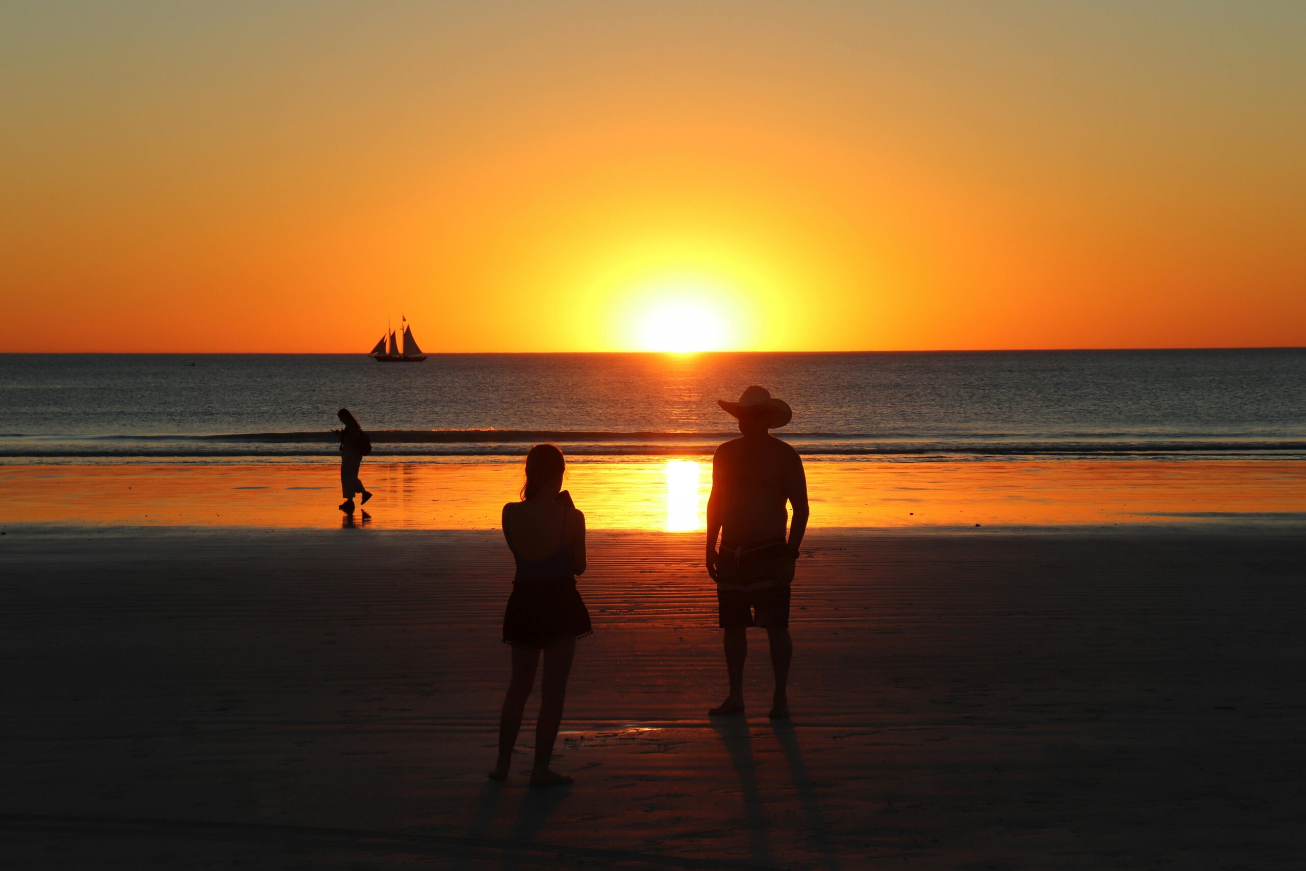 Round The World Flights Broome Western Australia
