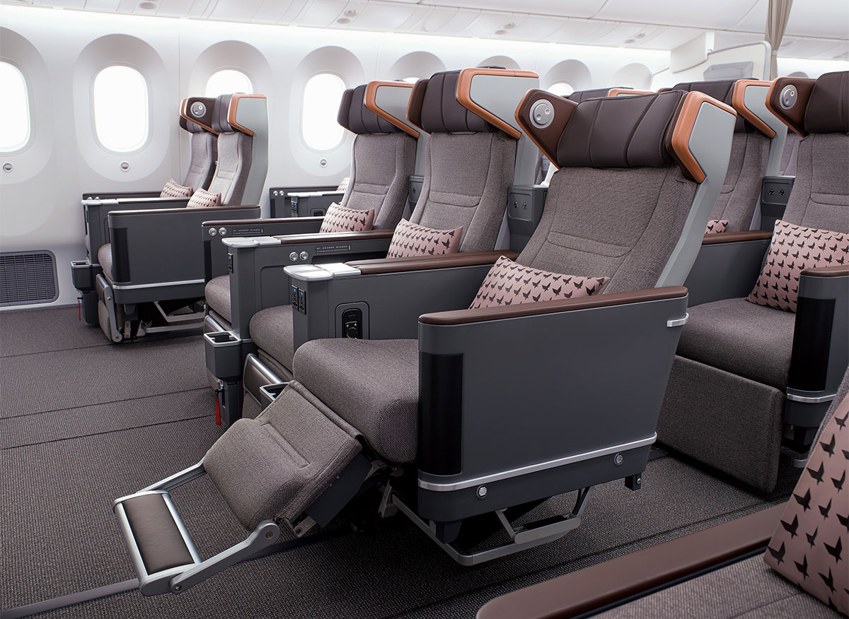 EVA Air Boeing 787-9 Premium Economy Class