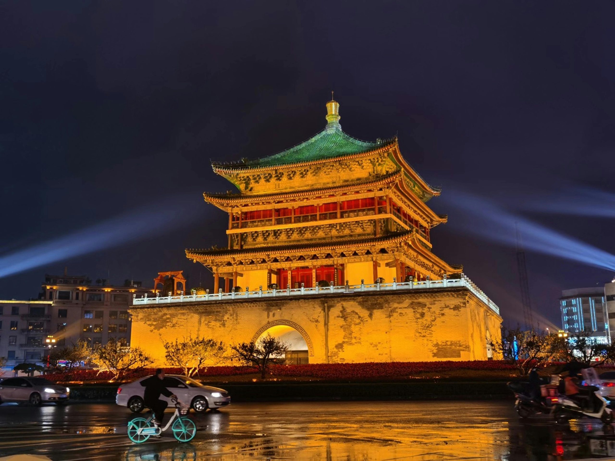Round The World Flights Xian China