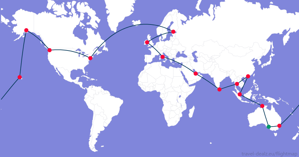 LGLOB34-AU4 Oneworld LGLOB34